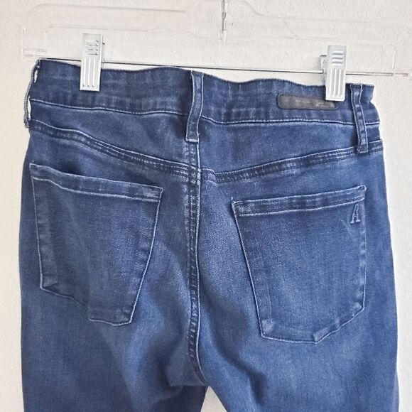 ARTICLES OF SOCIETY Dark Wash Skinny/Raw Hem 26 - Picture 6 of 8